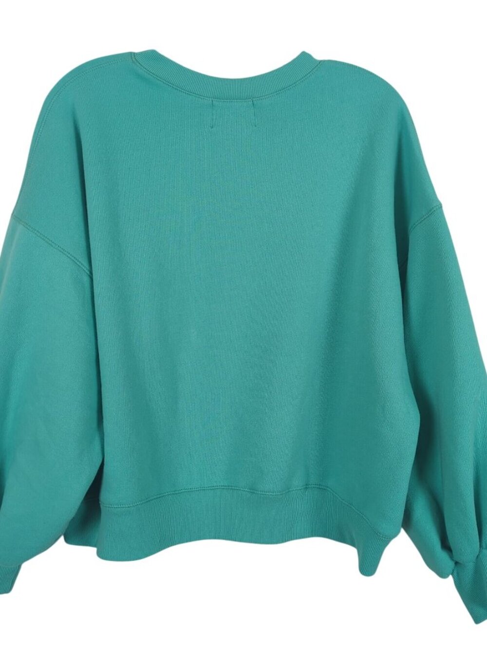 Judith March Good Times Sweatshirt Size S Teal GOOD TIMES Made USA - Picture 2 of 11